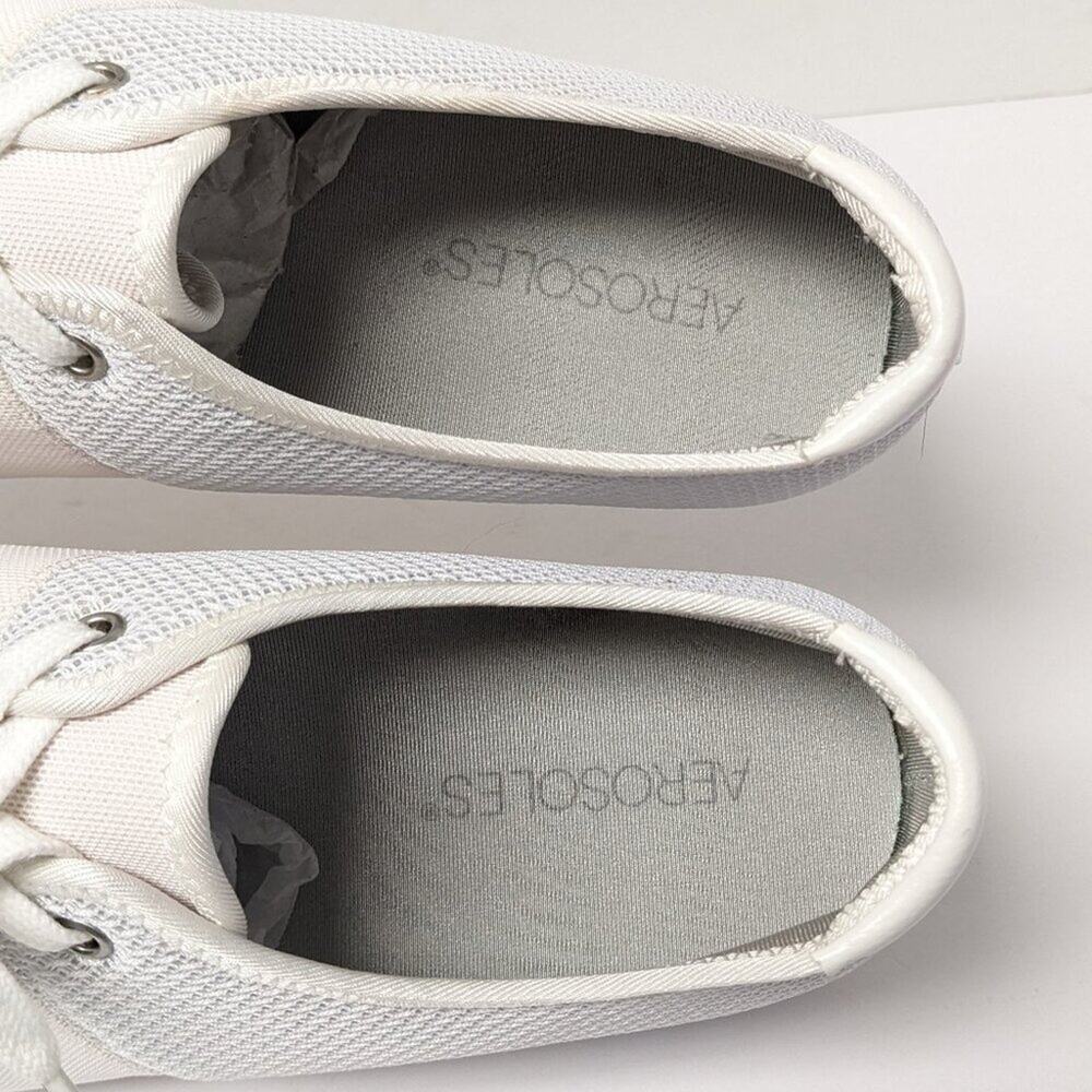 Aerosoles In A Flash Sneakers, White, Women's 8 M - Picture 4 of 6